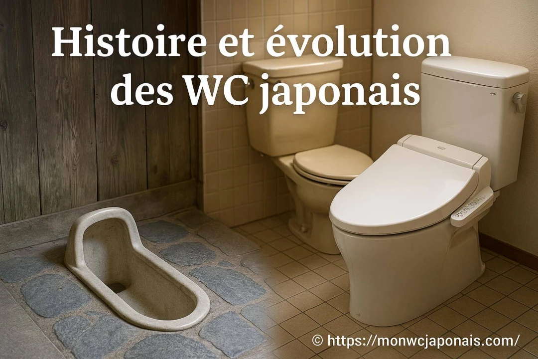 Histoire et évolution des WC Japonais