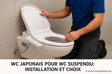 WC japonais pour WC suspendu : comment choisir et installer votre modèle