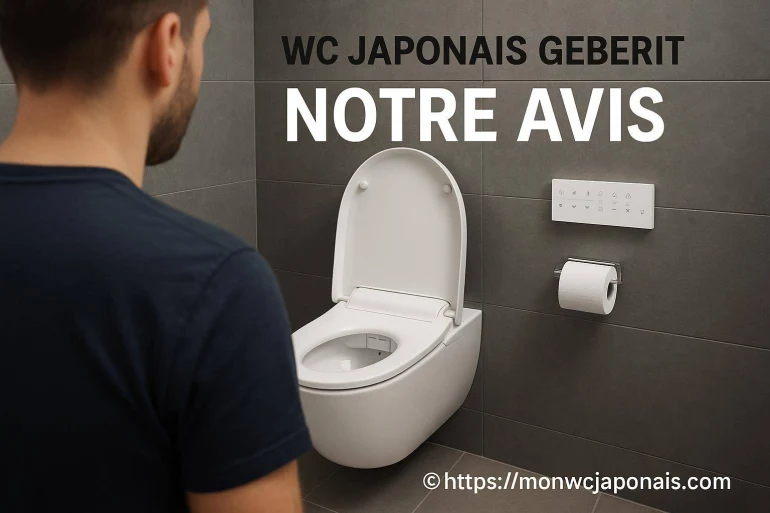 WC japonais Geberit : notre avis complet et impartial