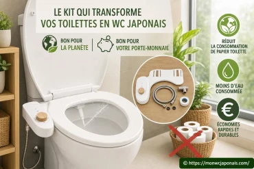Ce kit qui transforme les toilettes en WC japonais est bon pour la planète et le portefeuille