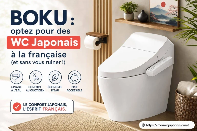 BOKU : optez pour des WC japonais à la française et économiques