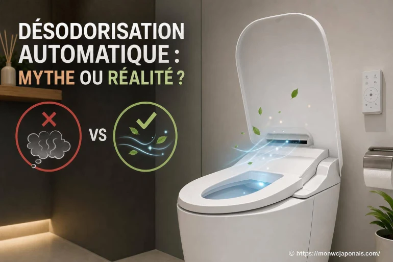 Désodorisation automatique : mythe ou réalité sur les WC japonais ?