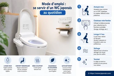 Mode d’emploi : se servir d’un WC japonais au quotidien