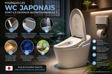 Pourquoi les wc japonais sont-ils devenus incontournables ?