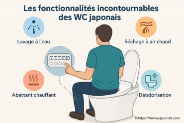 Les fonctionnalités incontournables des wc japonais à connaître