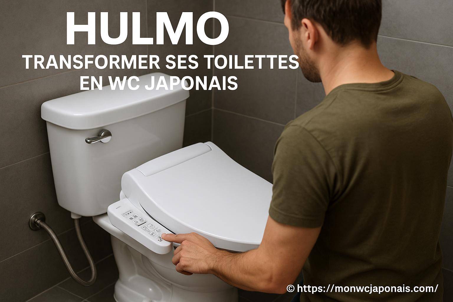 Kit wc japonais hulmo : une hygiène par l’eau accessible à tous