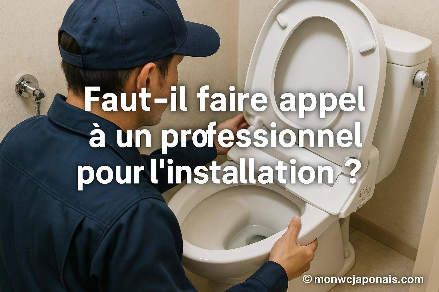 Faut-il faire appel à un professionnel pour l’installation de votre wc japonais ?