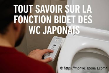 Tout savoir sur la fonction bidet des wc japonais : comment ça marche et quels avantages ?