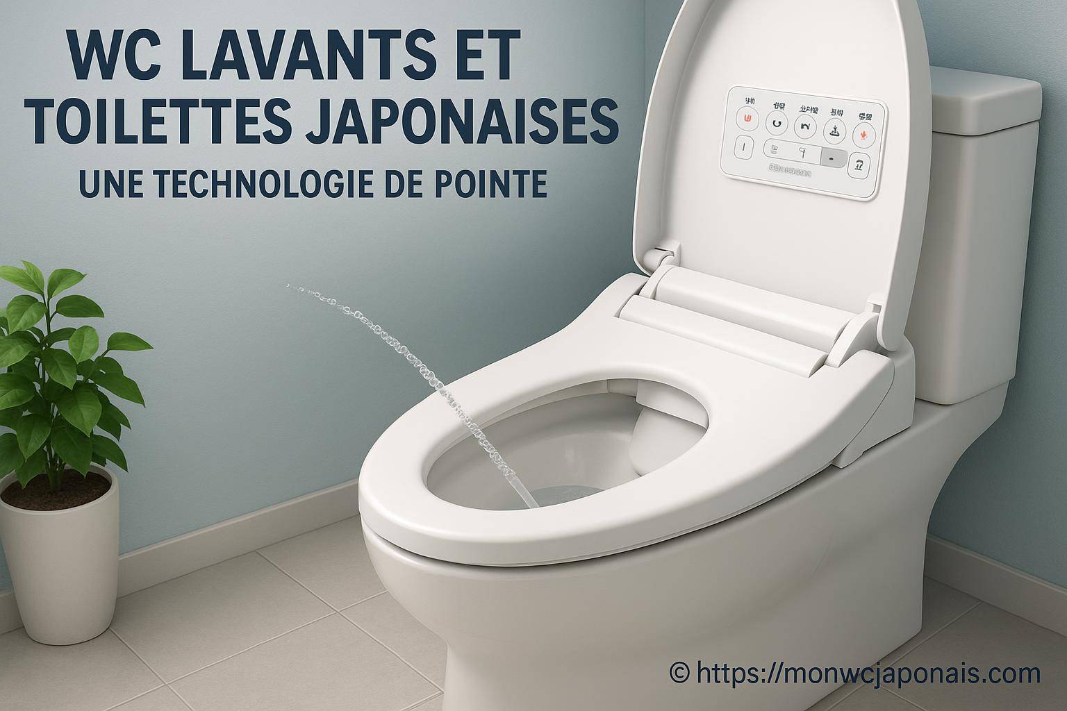 Wc lavants et toilettes japonaises : technologies et confort innovants