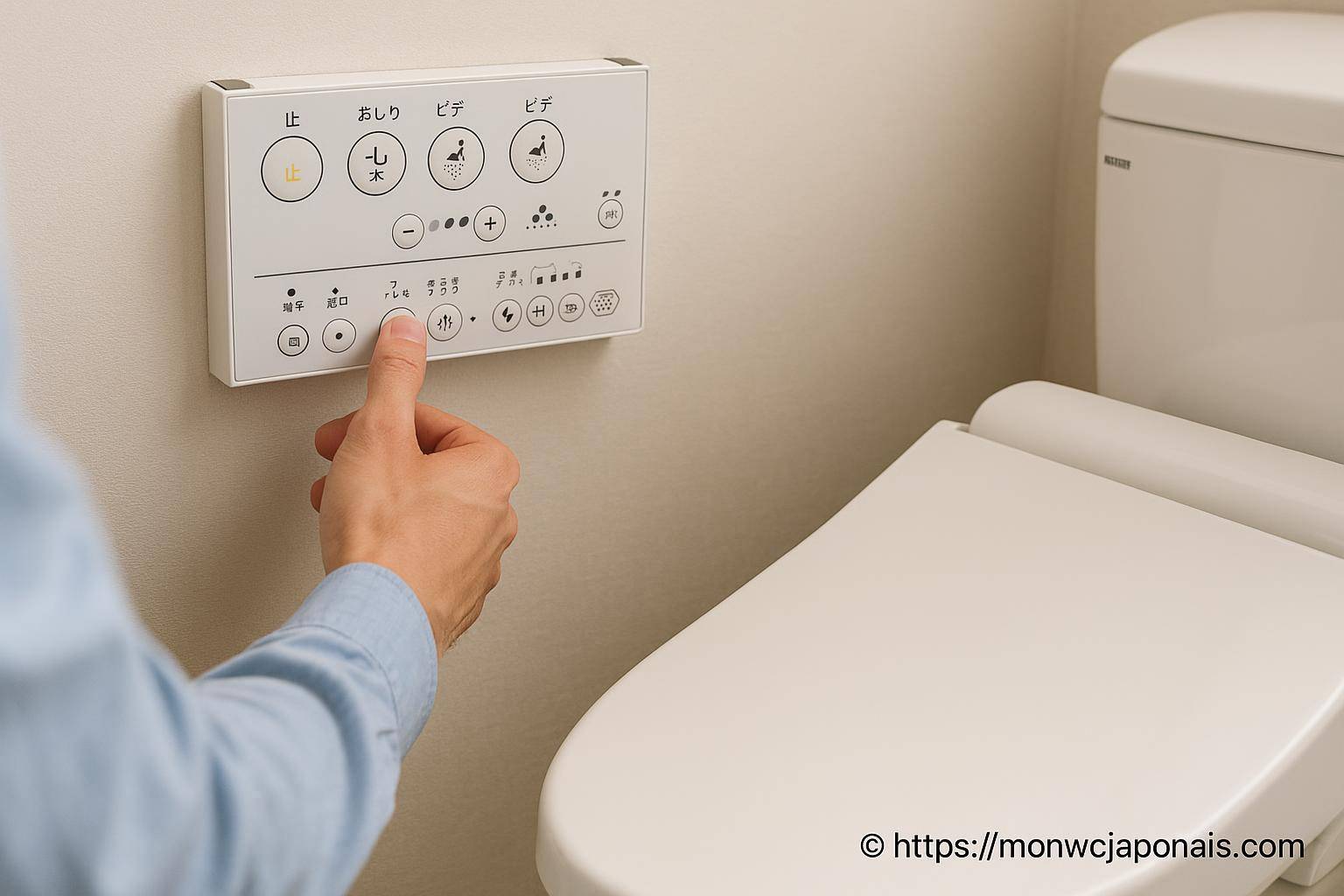 WC japonais avec télécommande : quelles options et réglages choisir ?