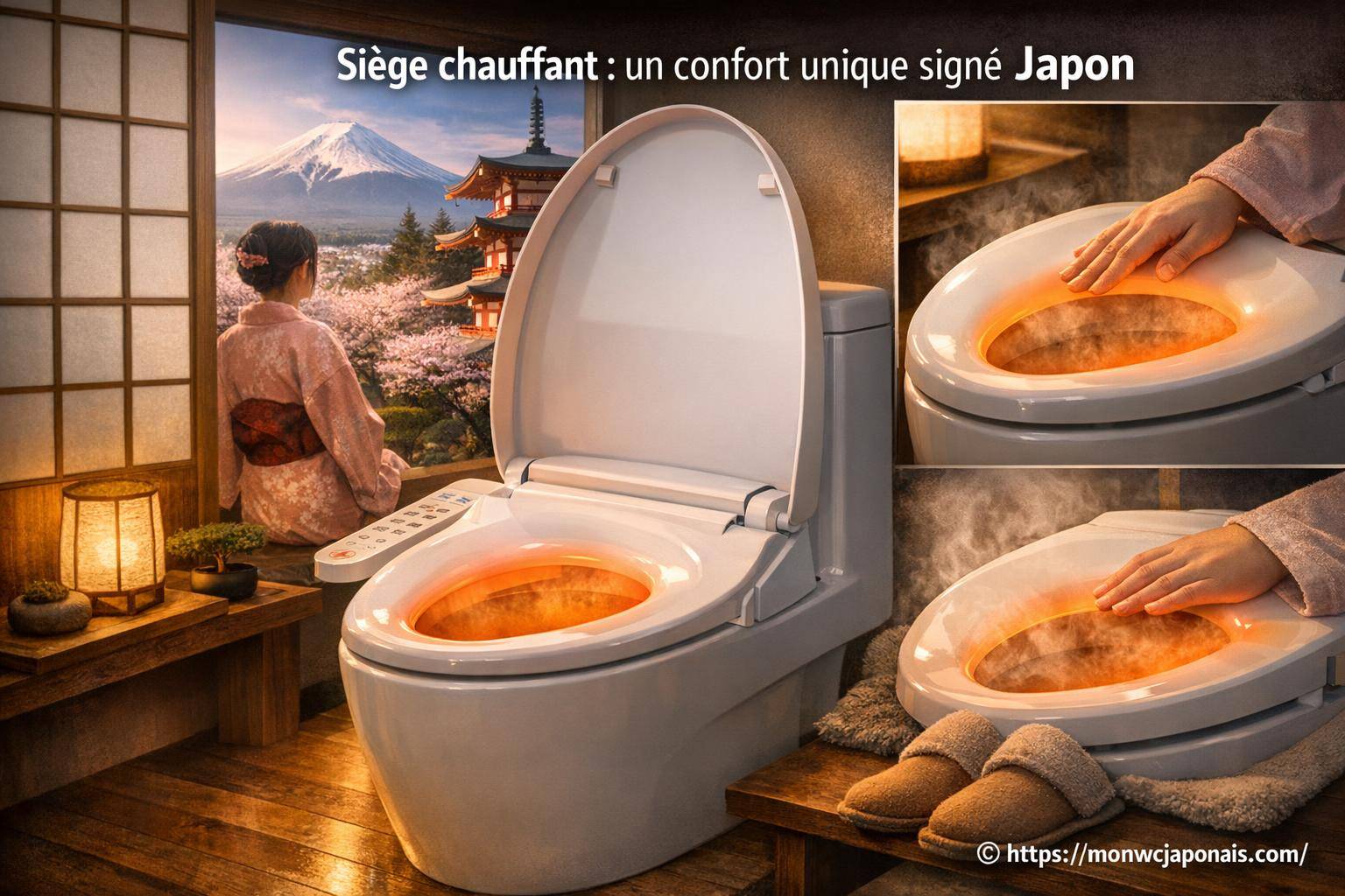 Siège chauffant : pourquoi le Japon offre un confort unique