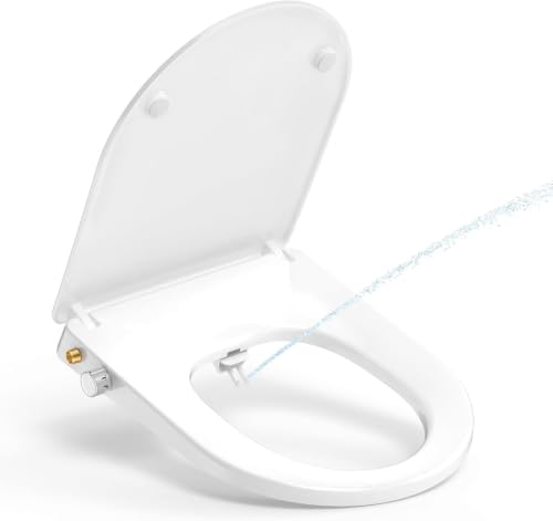 YEAUPE PRO Abattant WC Japonais Forme D Duroplast Bidet Non
