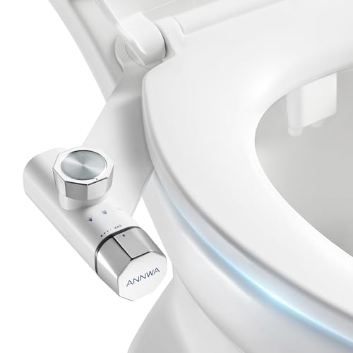 ANNWA Pulvérisateur Bidet de Toilette Jet d’Eau Froide Toile