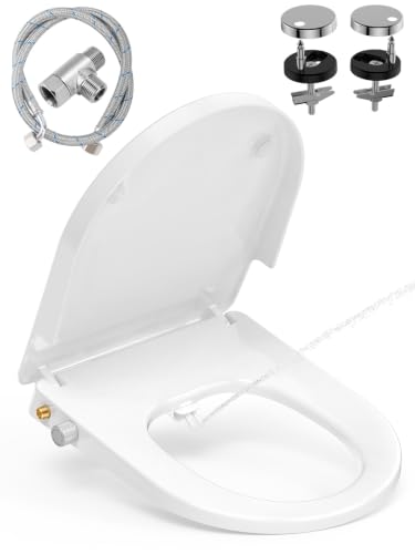 YEAUPE PRO Abattant WC Japonais Forme D Duroplast Bidet Non 