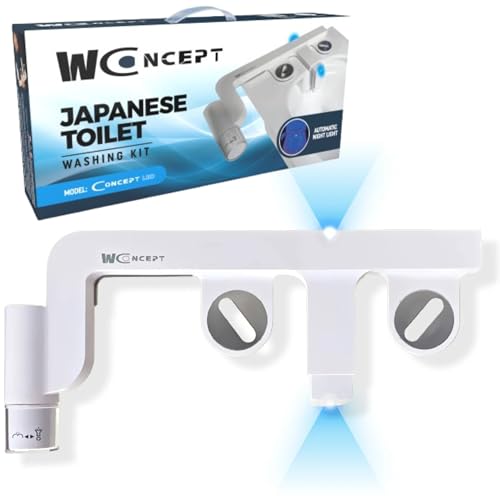 WCCONCEPT toilette japonaise avec RENFORT ALU+LUMIERE NOCTUR