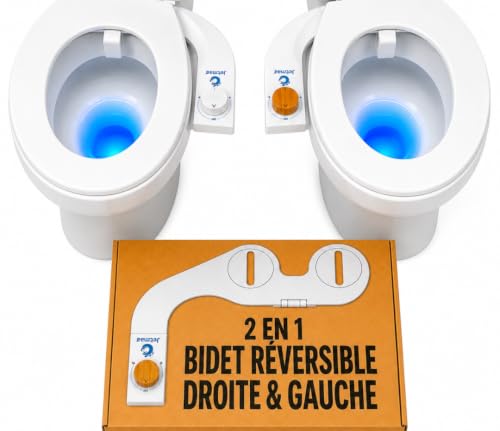 JETMAA Kit Bidet WC Japonais Réversible (Gauche ou Droite) –
