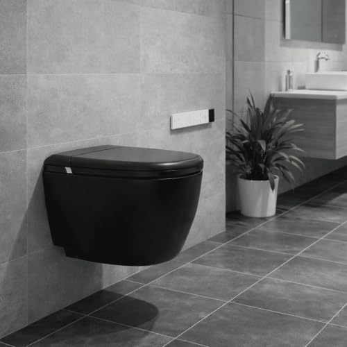 WC Japonais Suspendu INEOME Noir