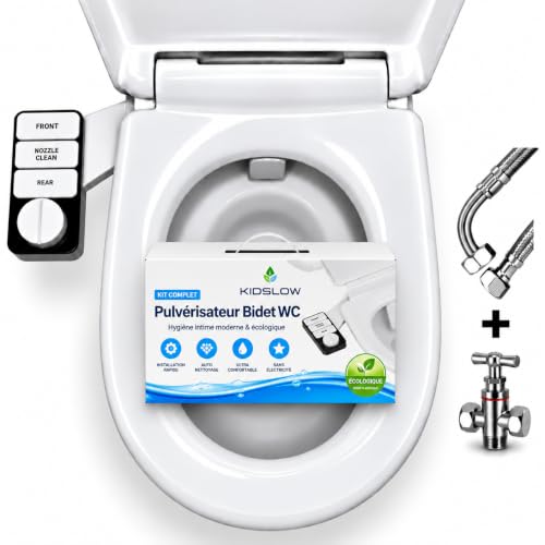 KIDSLOW Toilette Japonaise – Bidet WC Japonais Sans Électric