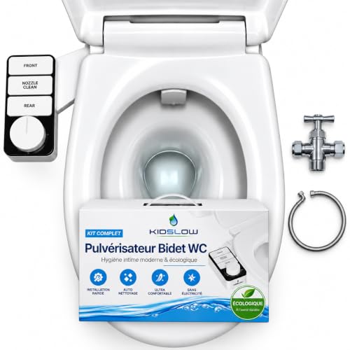 KIDSLOW Toilette Japonaise – Bidet WC Japonais Sans Électric